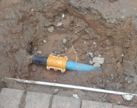 岗巴水管漏水检测的情况