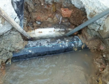 岗巴测漏水之水管漏水